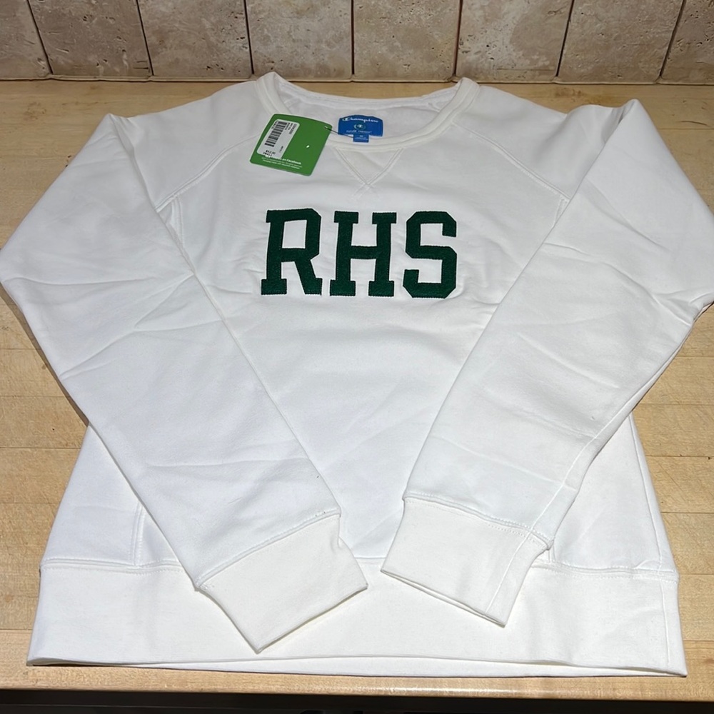 White RHS Champion Sweater